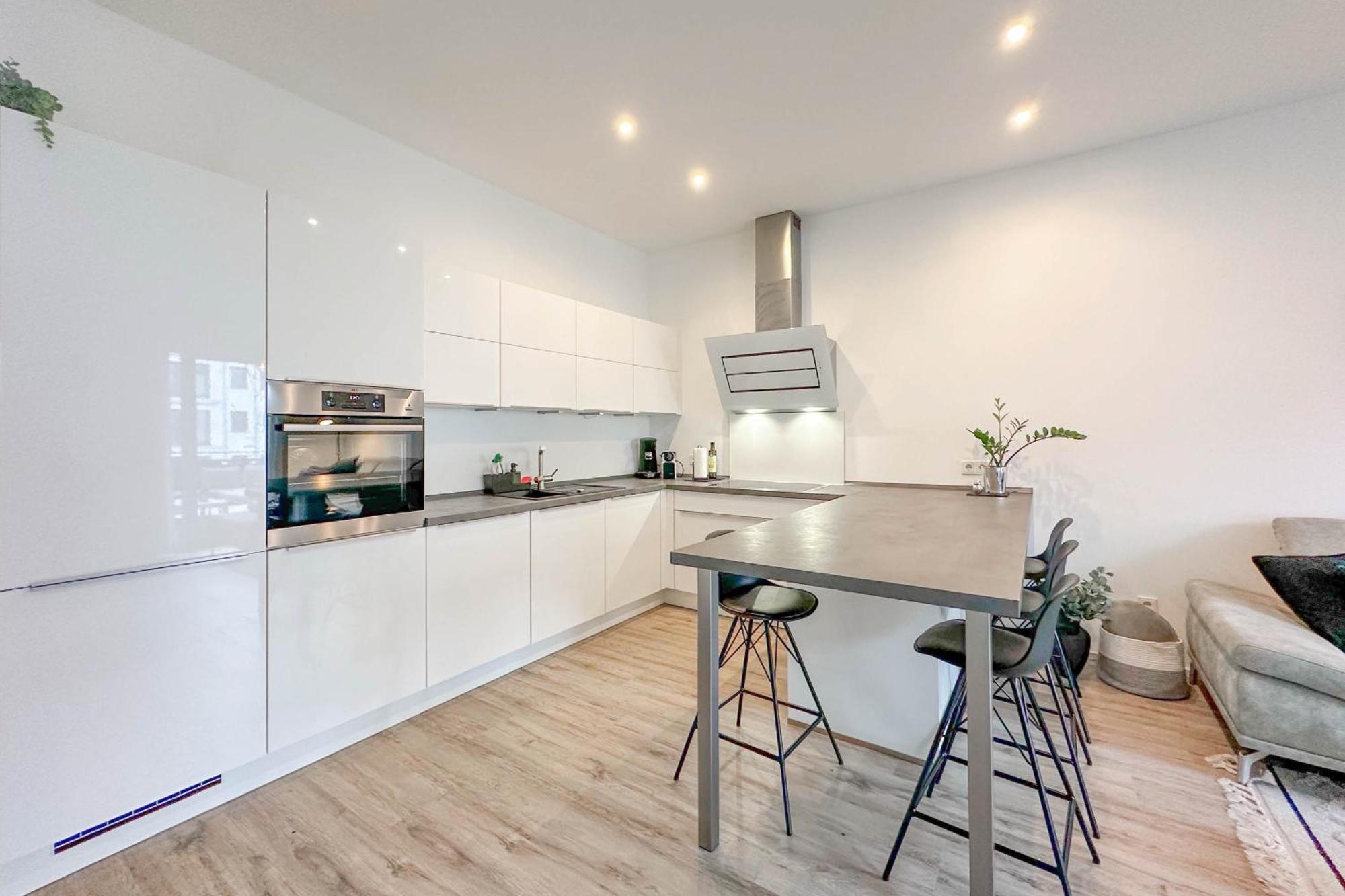 Modernes Trierer Cityloft Mit Grossem Balkon Exteriér fotografie