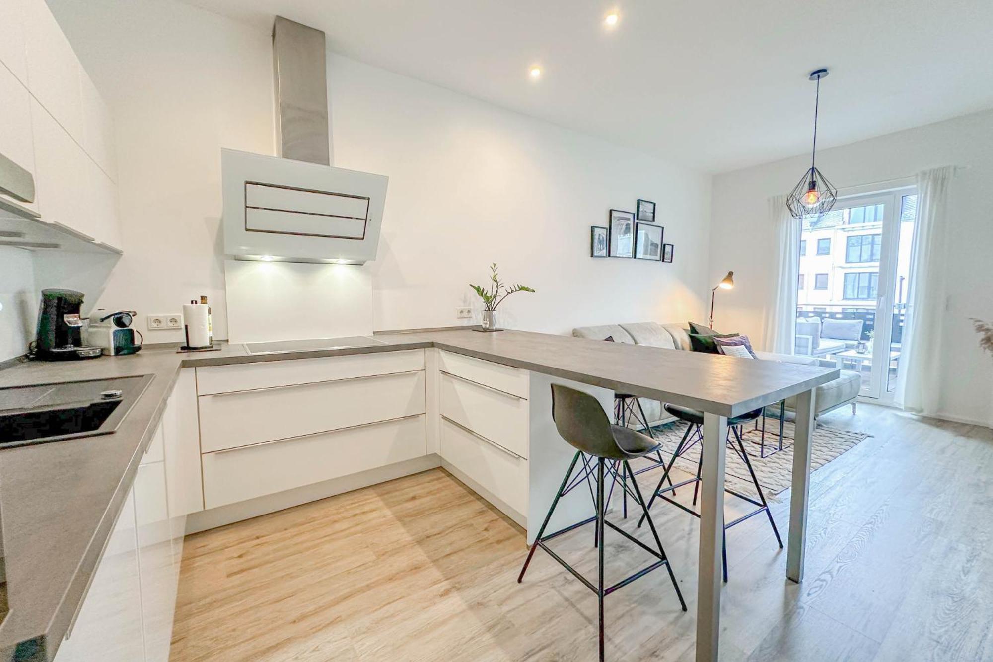 Modernes Trierer Cityloft Mit Grossem Balkon Exteriér fotografie