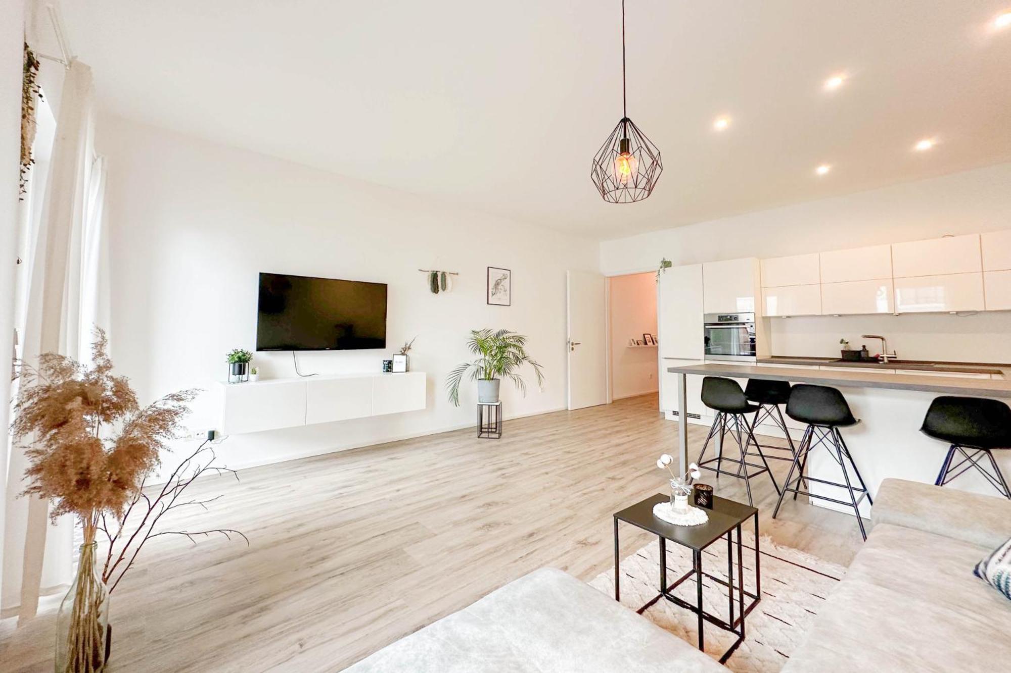 Modernes Trierer Cityloft Mit Grossem Balkon Exteriér fotografie